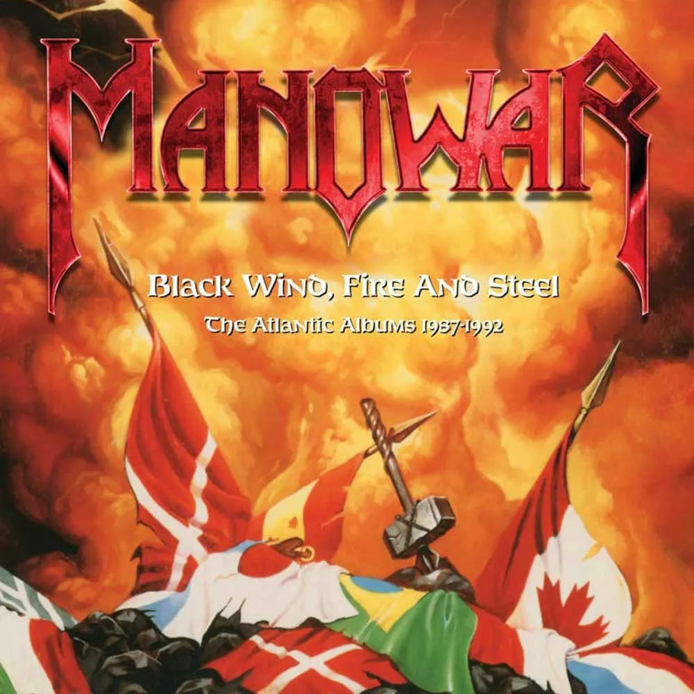Album artwork for Back Wind, Fire and Steel – The Atlantic Albums 1987-1992 by Manowar