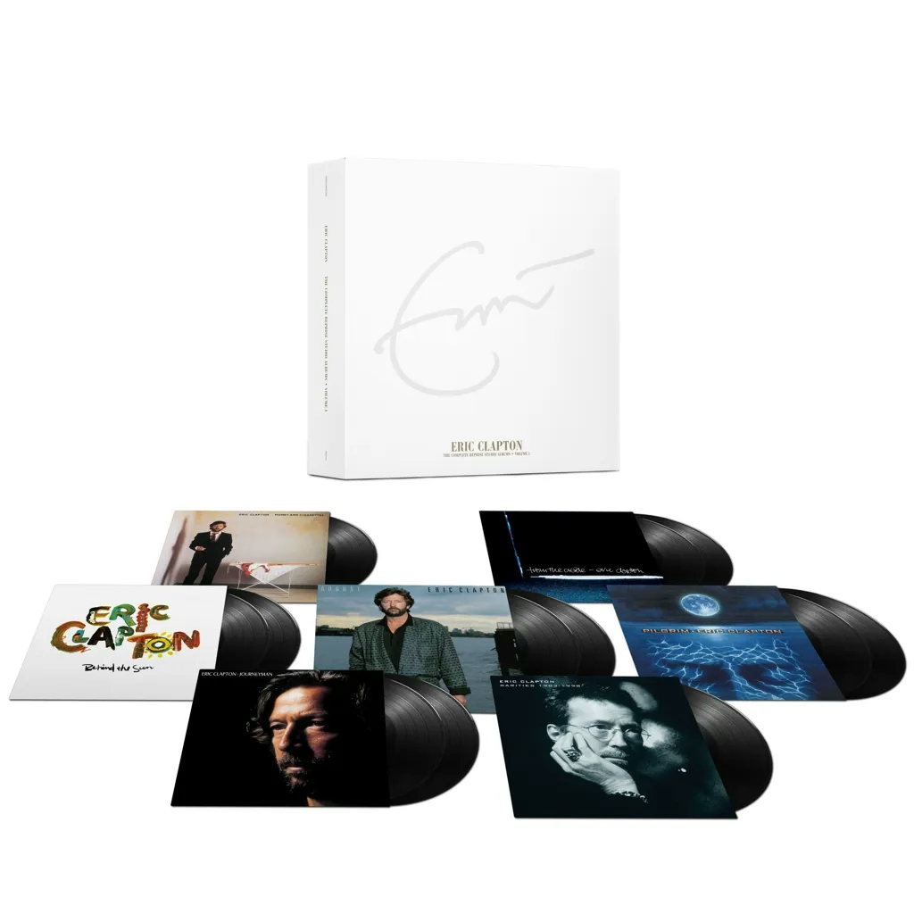 Album artwork for The Complete Reprise Studio Albums Vinyl Box Set - Volume 1 by Eric Clapton