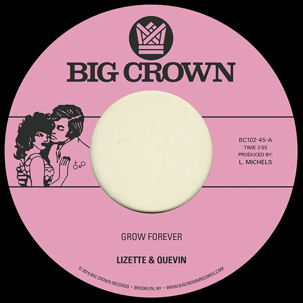 Album artwork for Grow Forever / Now It's Your Turn To Sing by Lizette and Quevin