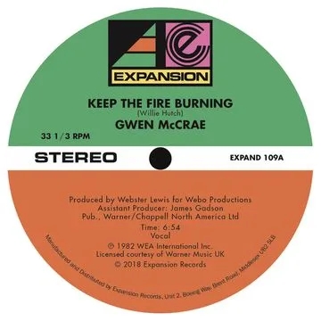 Album artwork for Keep The Fire Burning / Funky Sensation by Gwen McCrae