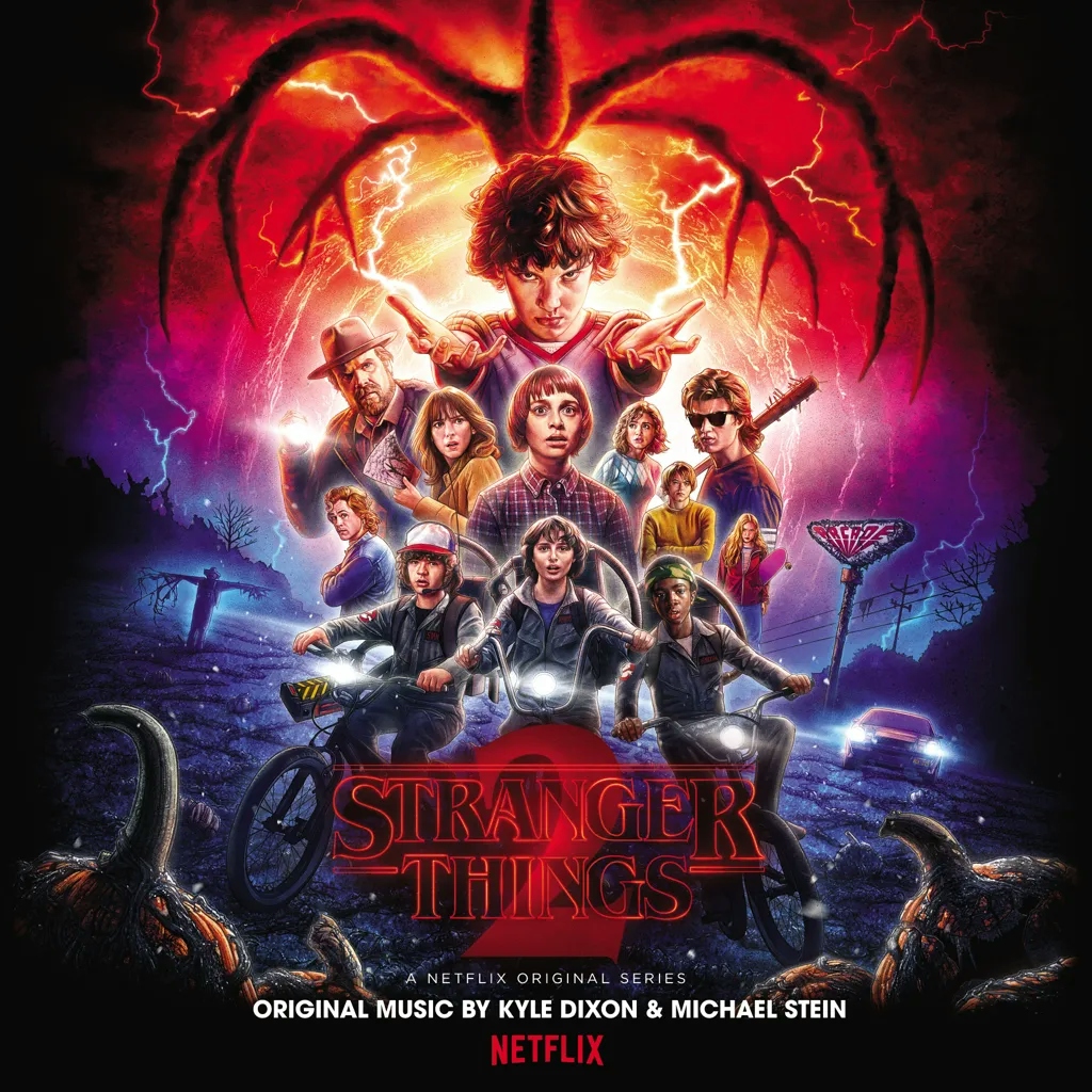 Album artwork for Stranger Things 2 (A Netflix Original Series Soundtrack) by Kyle Dixon and Michael Stein
