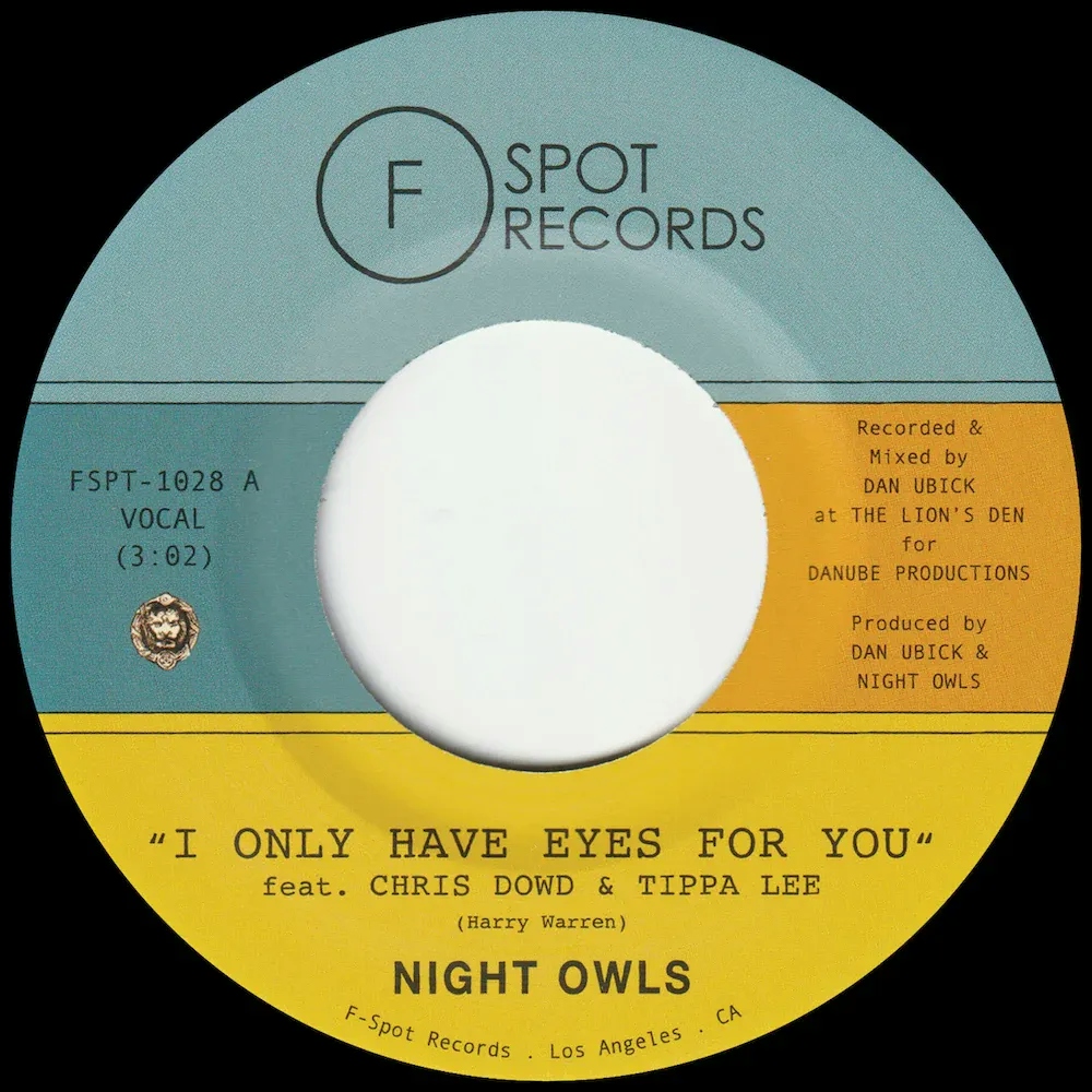 Album artwork for I Only Have Eyes For You (feat. Chris Dowd & Tippa Lee) b/w Live And Let Live (feat. Miles Tackett) by Night Owls