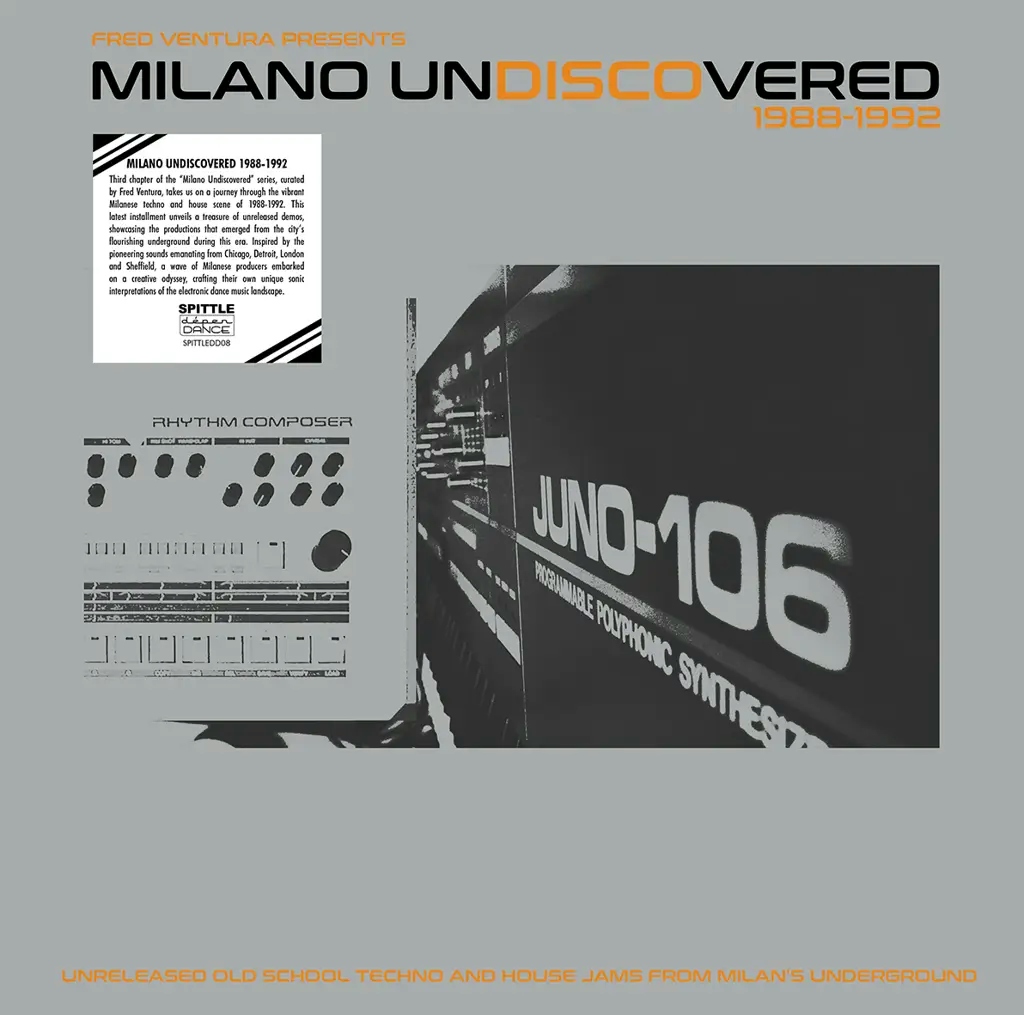 Album artwork for Fred Ventura Presents Milano Undiscovered 1988-1992 - Unreleased by Various