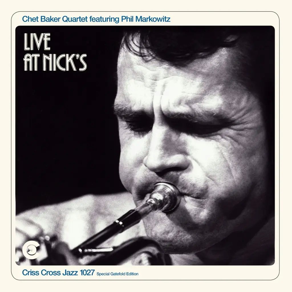 Album artwork for Live at Nick's by Chet Baker