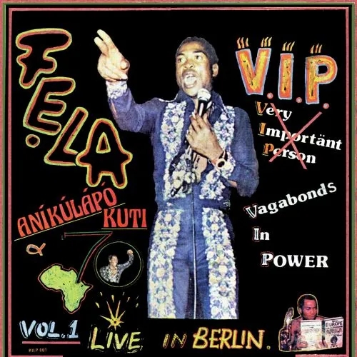 Album artwork for V.I.P. by Fela Kuti