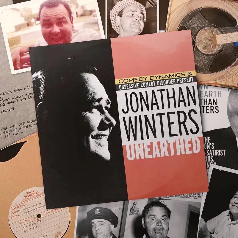 Album artwork for Unearthed by Jonathan Winters