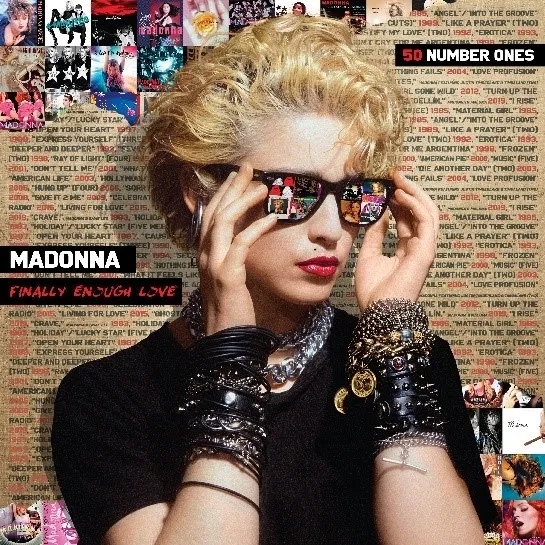 Album artwork for Finally Enough Love: 50 Number Ones by Madonna
