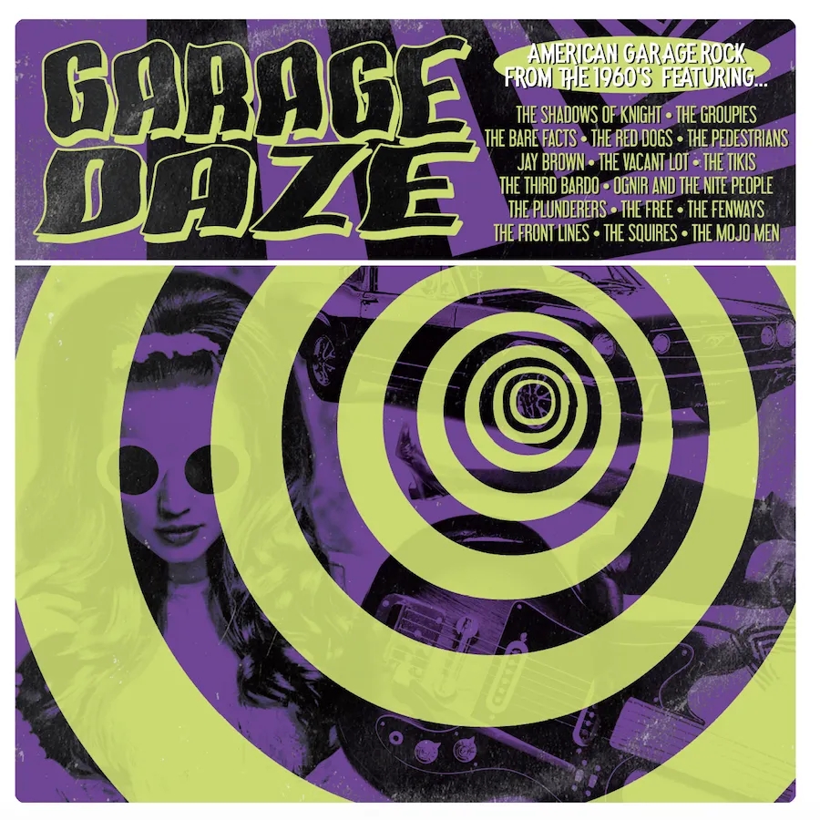 Album artwork for Garage Daze: American Garage Rock from the 1960s by Various Artists