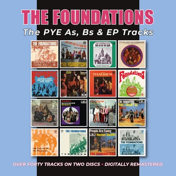 Album artwork for The PYE As, Bs and EP Tracks by The Foundations