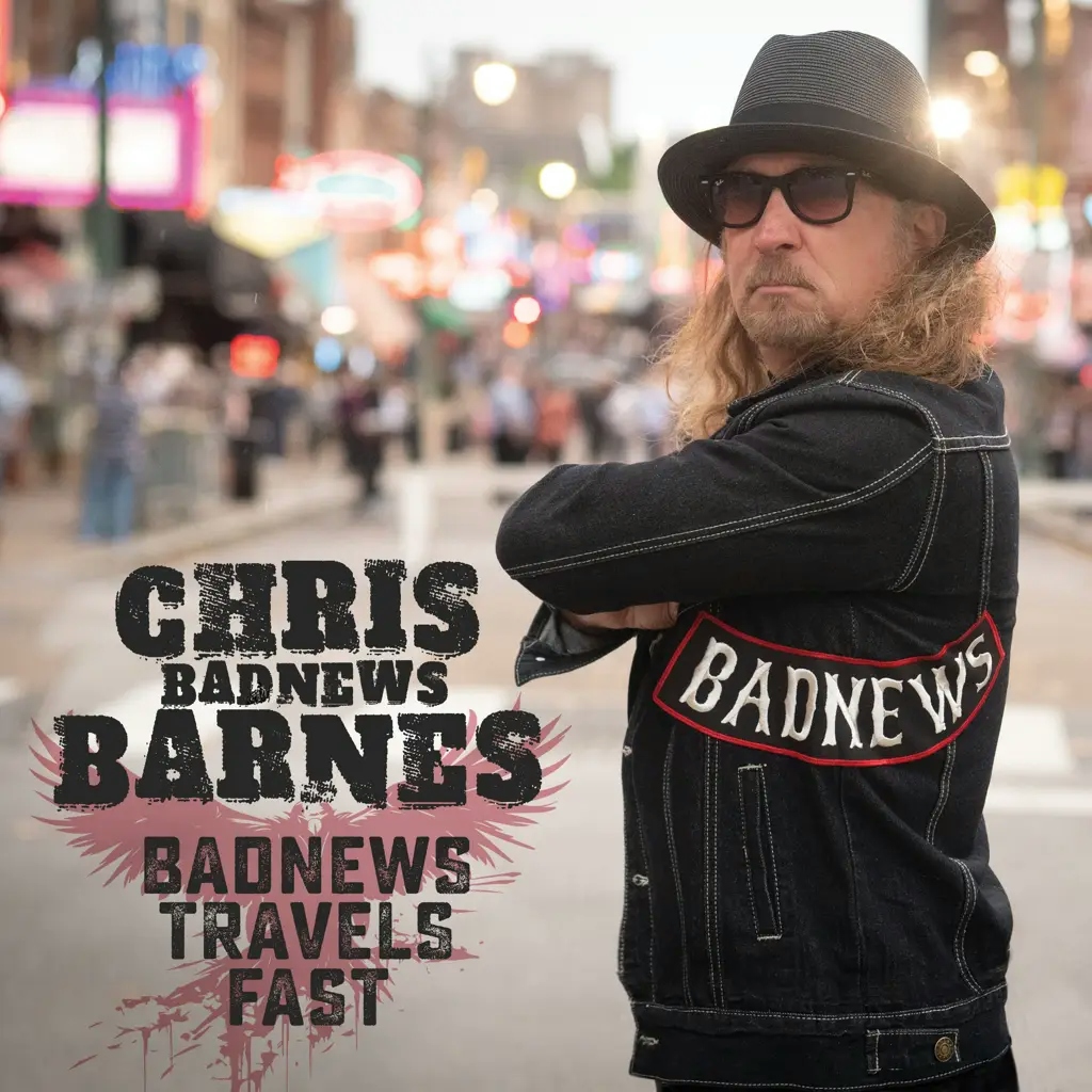 Album artwork for BadNews Travels Fast by Chris BadNews Barnes