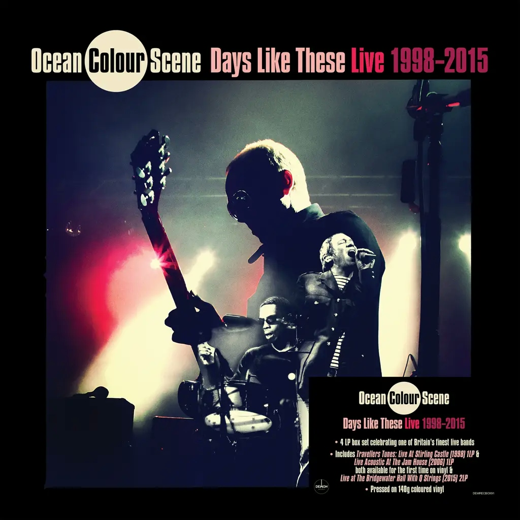 Album artwork for Days Like These – Live – 1998 -2015 by Ocean Colour Scene