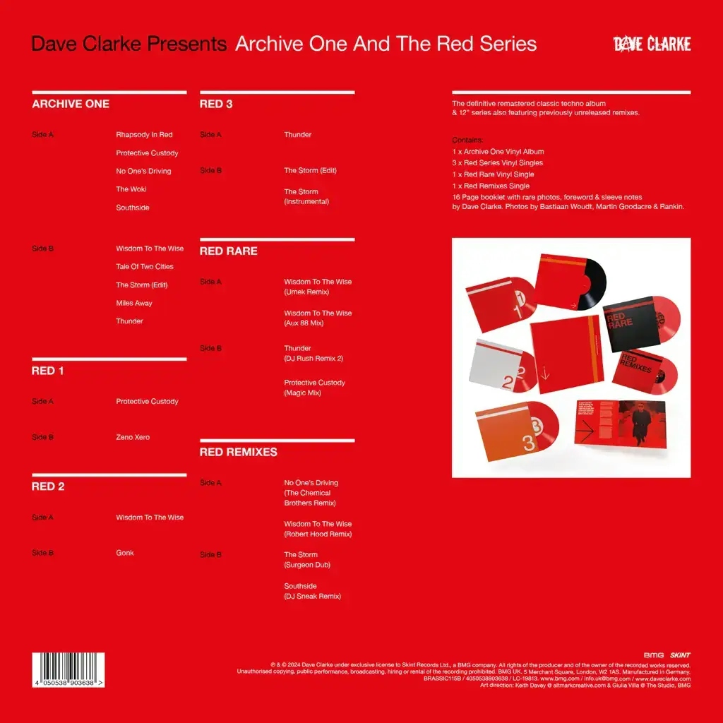 Album artwork for Archive One by Dave Clarke