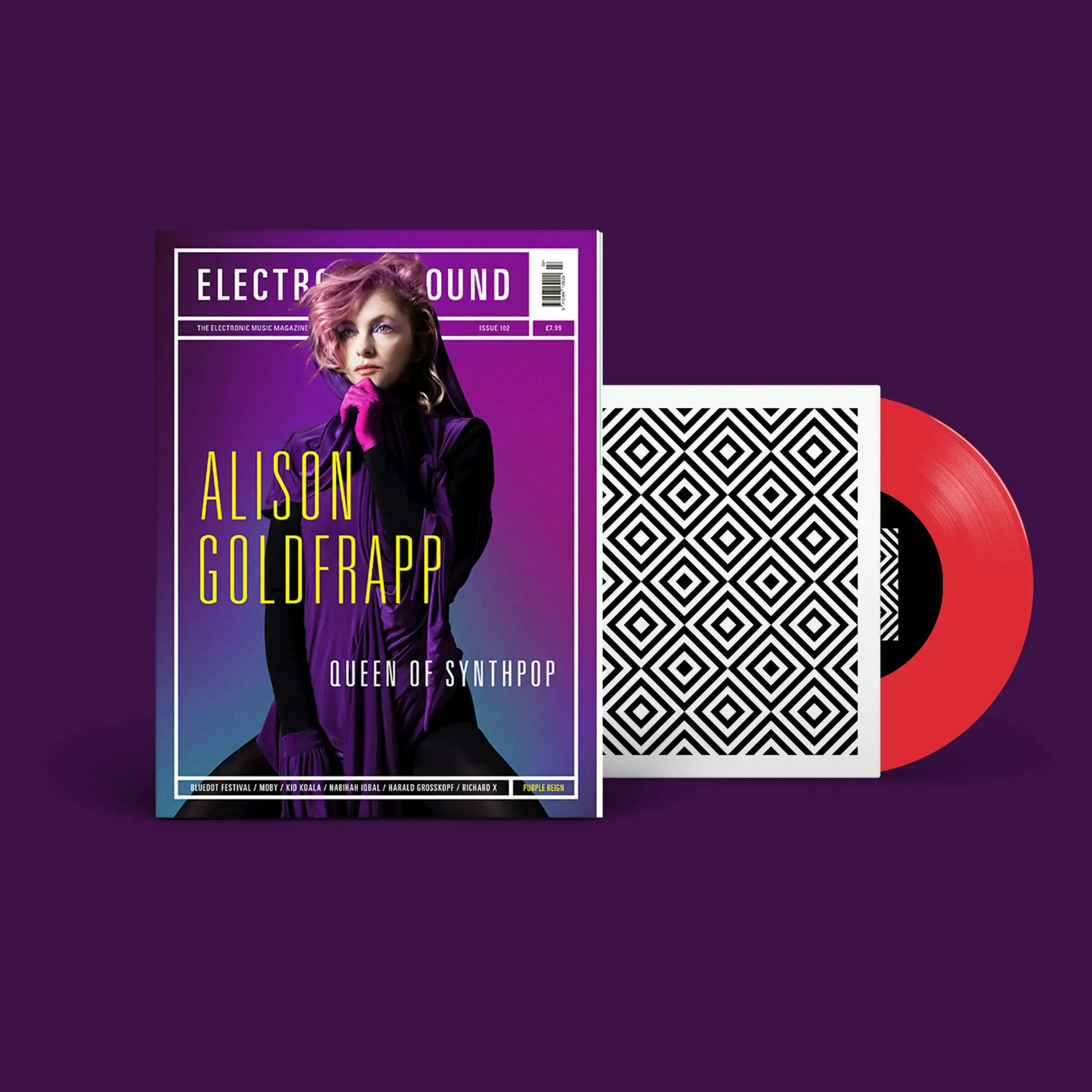 Album artwork for Issue 102 with Alison Goldfrapp 7" by Electronic Sound