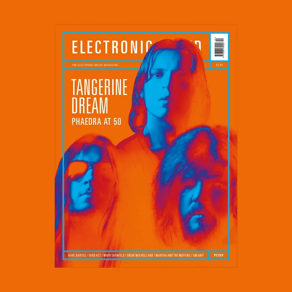 Album artwork for Issue 110 with Tangerine Dream 7" by Electronic Sound