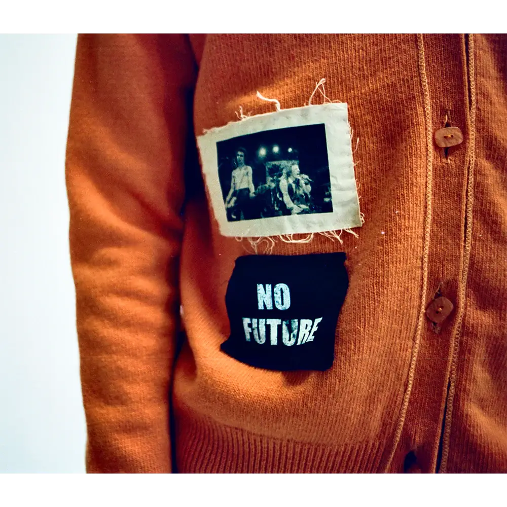 Album artwork for Sex Pistols- No Future Cardigan by Hades Knitwear