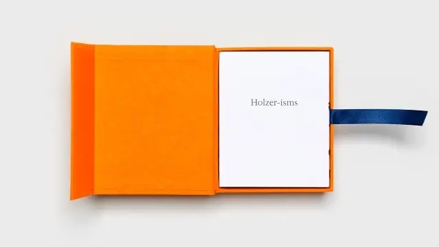 Album artwork for Holzer-isms: Artist's Edition by Jenny Holzer