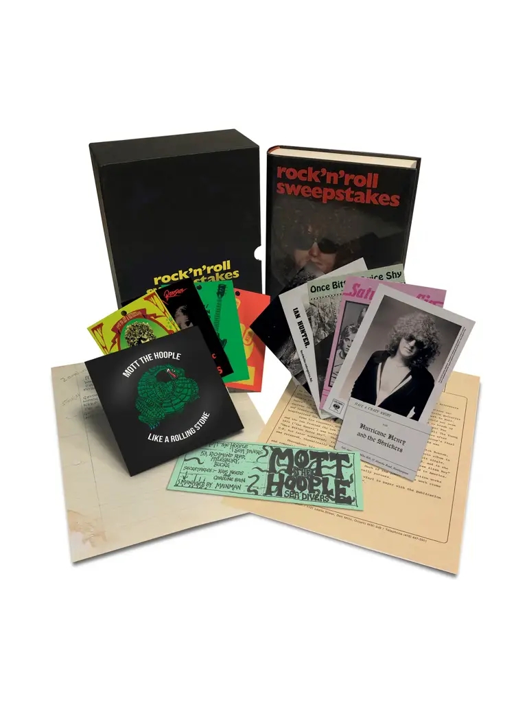 Album artwork for Rock 'n' Roll Sweepstakes: The Authorised Biography of Ian Hunter Volume Two: Hunter By Proxy - Limited, Signed Slipcase Edition by Campbell Devine