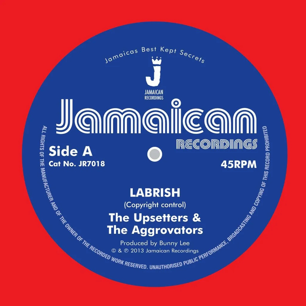 Album artwork for Labrish / Power Pressure by The Upsetters and The Aggrovators, Cornell Campbell