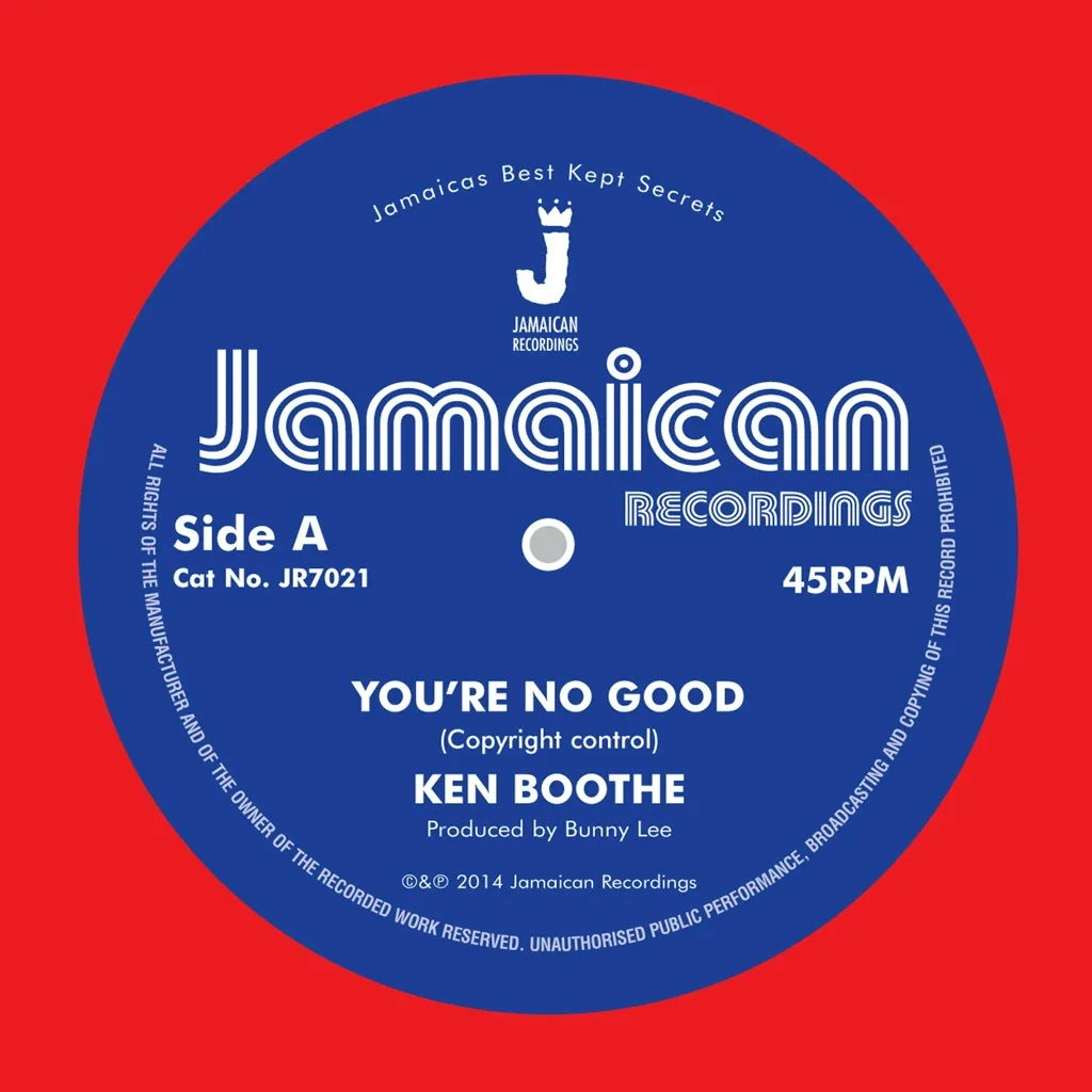 Album artwork for You’re No Good / Out Of Order Dub by Ken Boothe