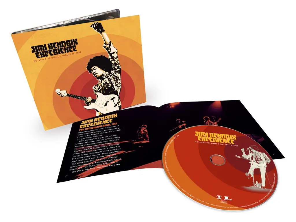 Album artwork for Jimi Hendrix Experience: Live At The Hollywood Bowl: August 18, 1967 by Jimi Hendrix
