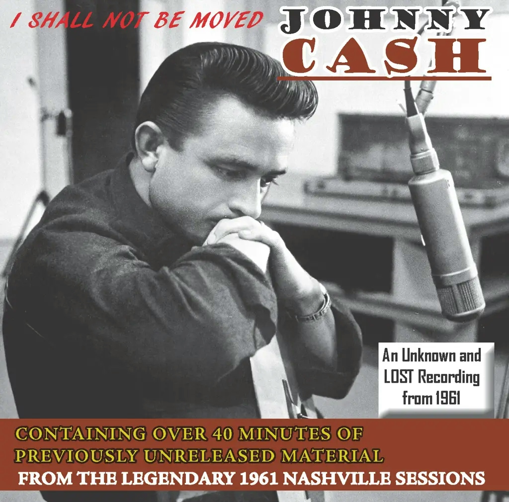 Album artwork for I Shall Not Be Moved by Johnny Cash
