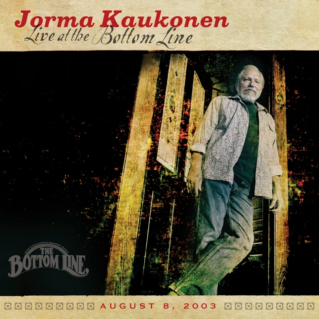Album artwork for Live At The Bottom Line by Jorma Kaukonen