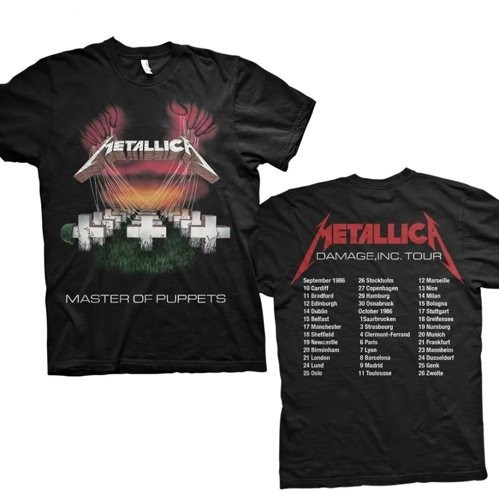 Album artwork for Master Of Puppets 86 T-Shirt by Metallica