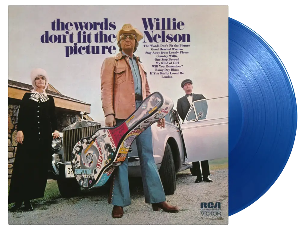 Album artwork for The Words Don’t Fit The Picture by Willie Nelson