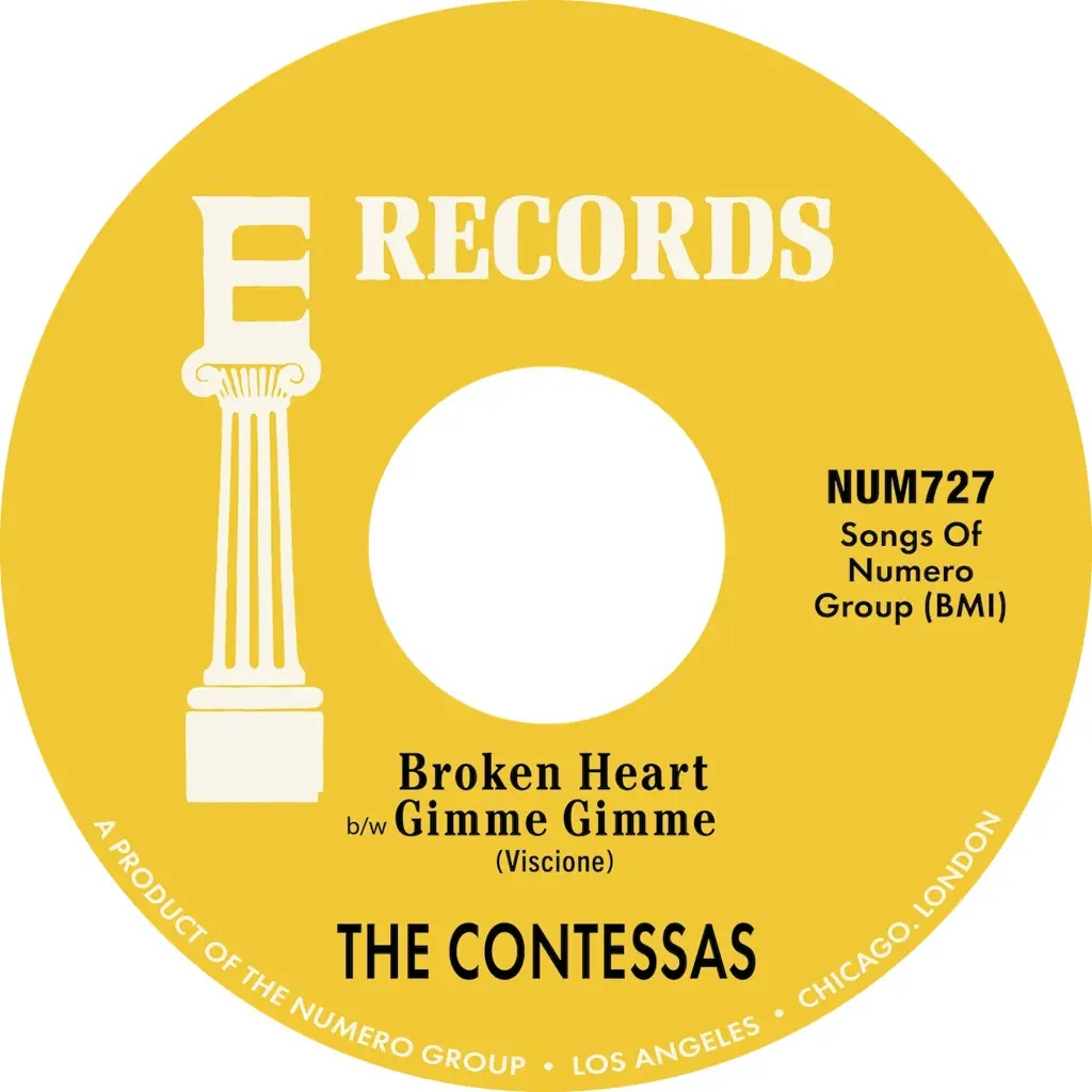 Album artwork for Broken Heart b/w Gimme Gimme by The Contessas
