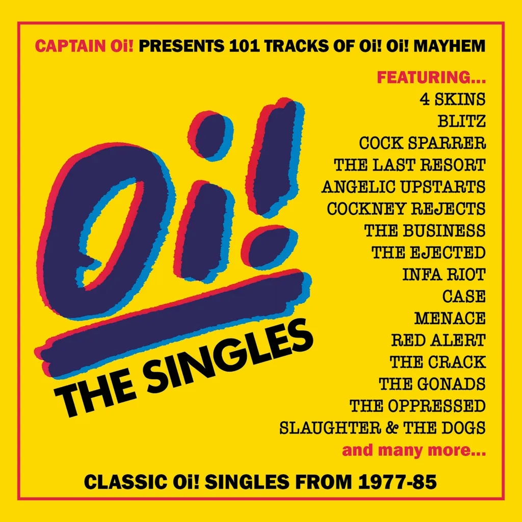 Album artwork for Oi! The Singles by Various