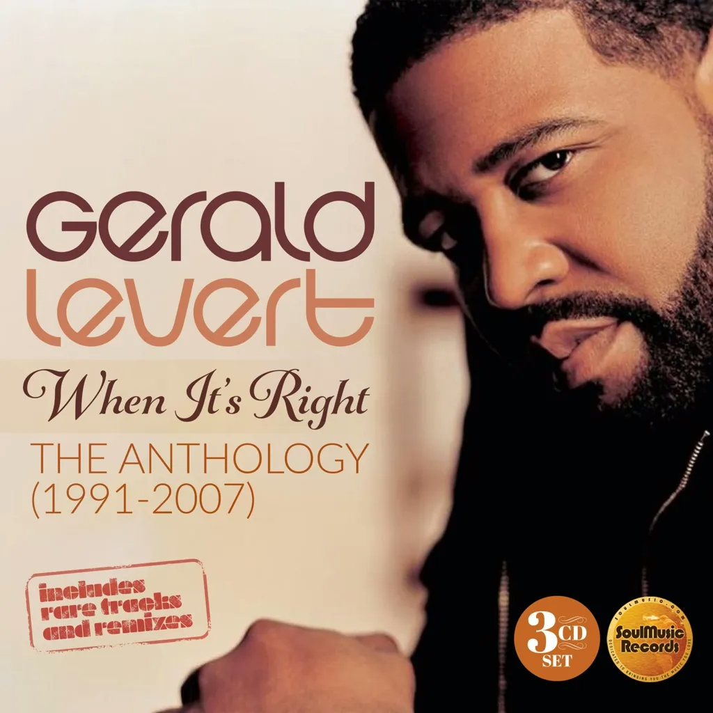 Album artwork for When It’s Right – The Anthology (1991-2007) by Gerald Levert