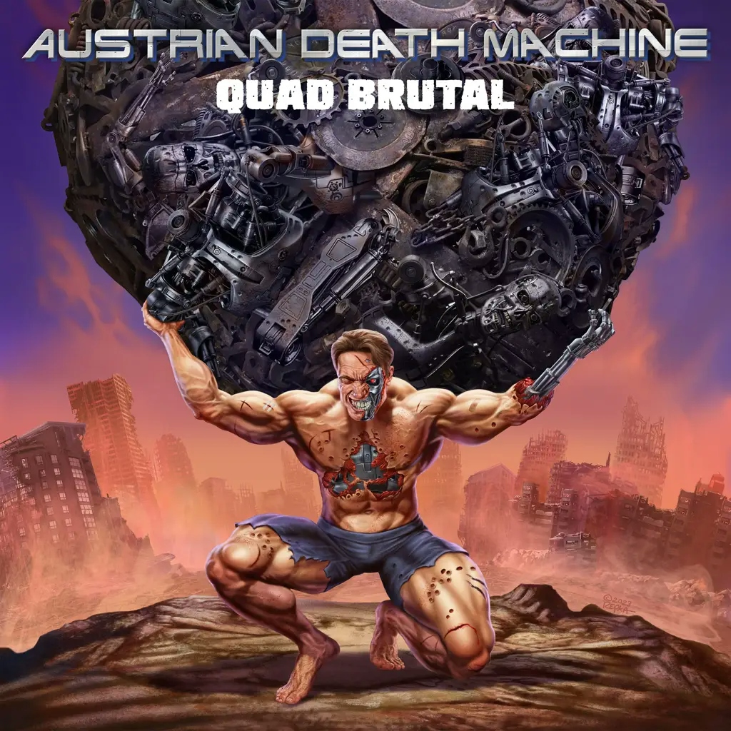 Album artwork for Quad Brutal by Austrian Death Machine