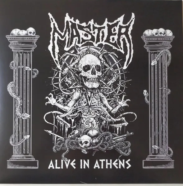Album artwork for Alive in Athens by Master