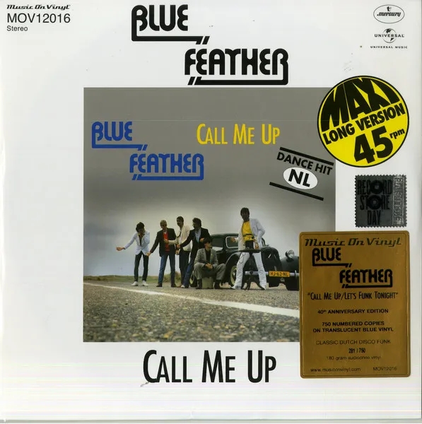 Album artwork for Call Me Up / Let's Funk Tonight by Blue Feather