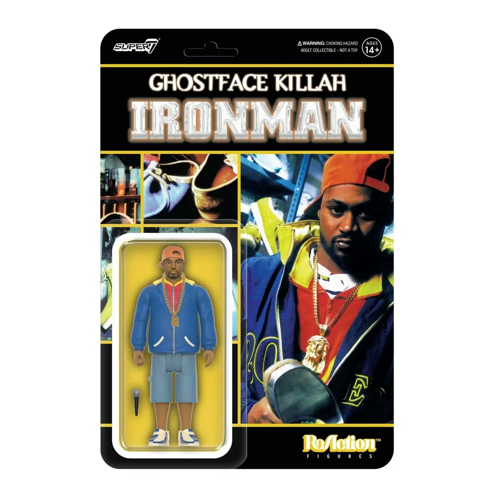 Album artwork for Ghostface Killah ReAction Figures Wave 1 - Ghostface Killah (Ironman) by Ghostface Killah