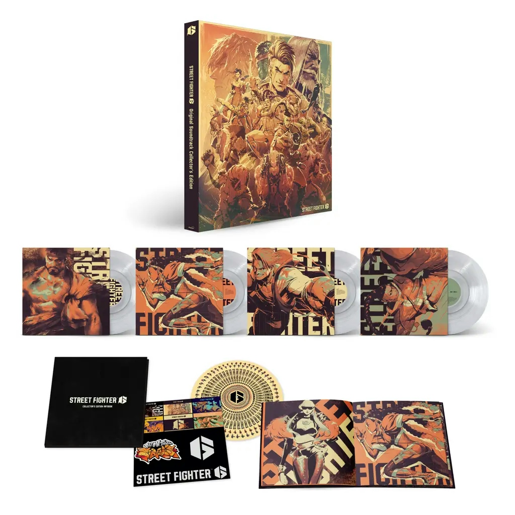Album artwork for Street Fighter 6 (Original Video Game Soundtrack) by Yoshiya Terayama