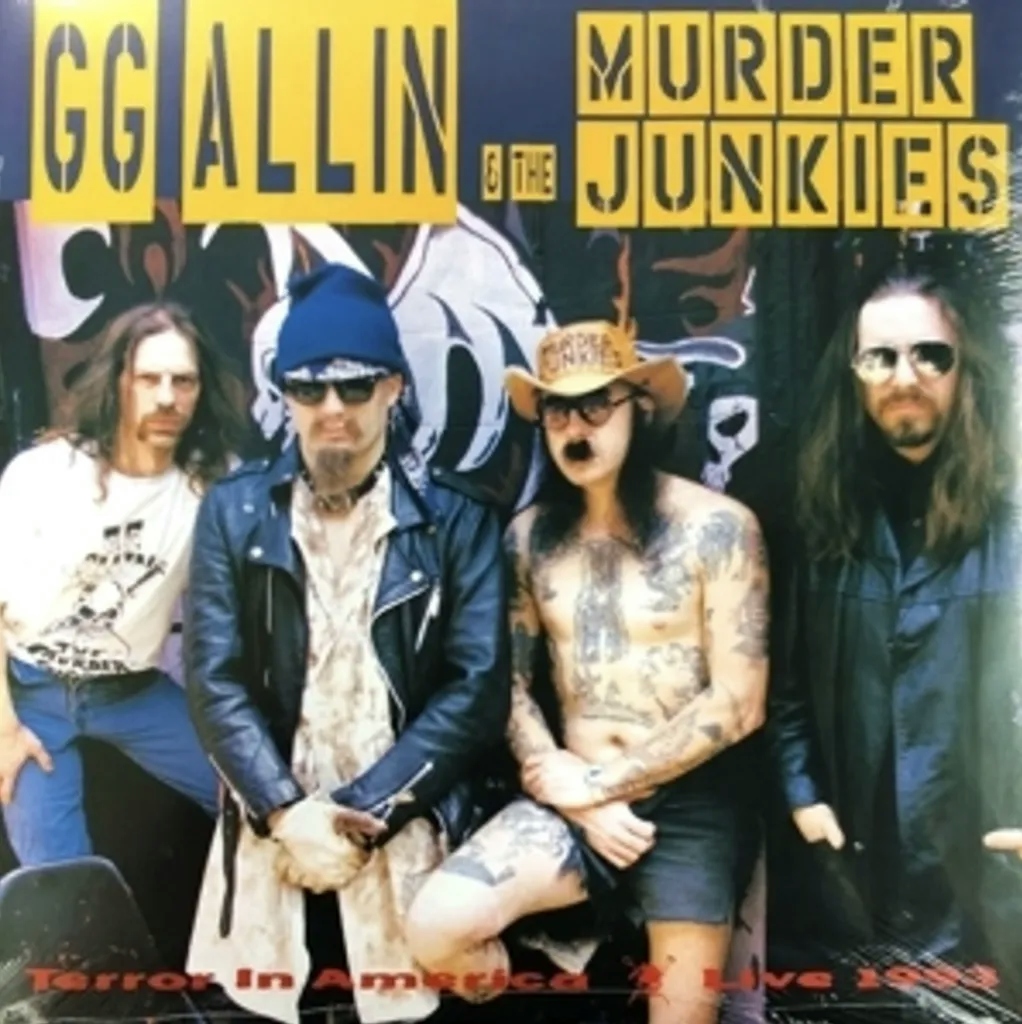 Album artwork for Terror In America by GG Allin and The Murder Junkies