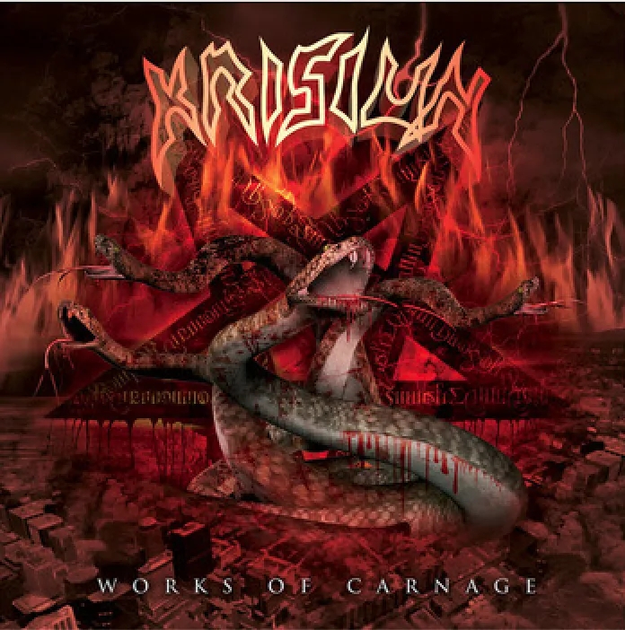 Album artwork for  Works of Carnage by Krisiun