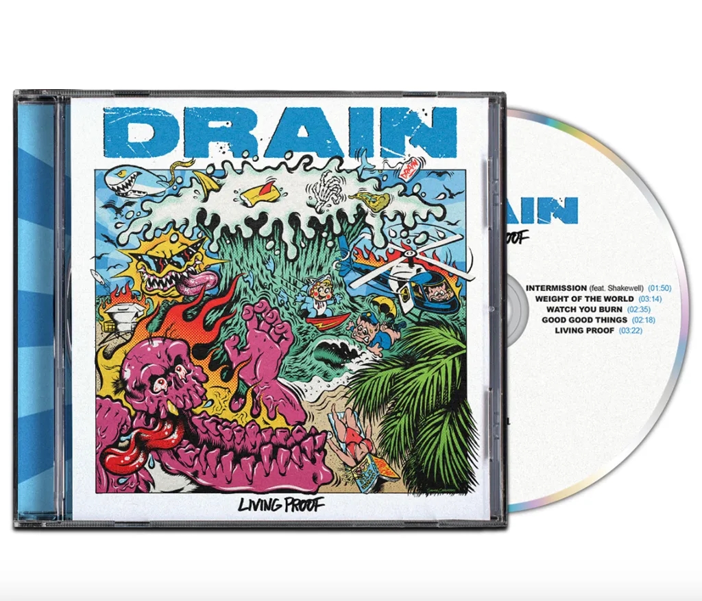 Album artwork for Living Proof by Drain