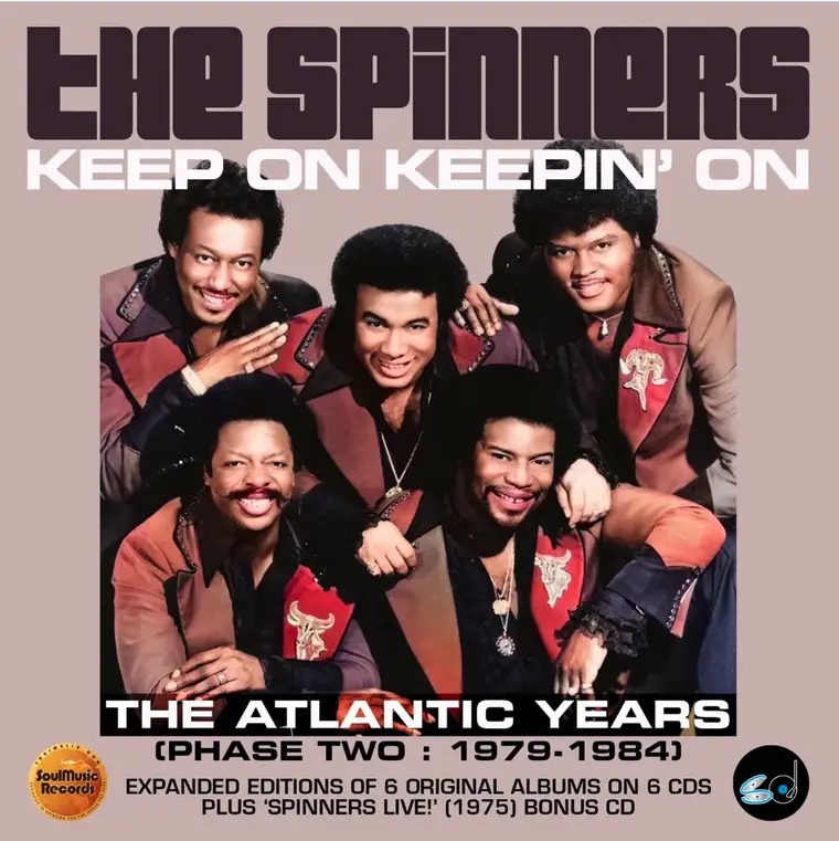 Album artwork for Keep On Keepin’ On: The Atlantic Years (Phase Two: 1979-1984) by The Spinners
