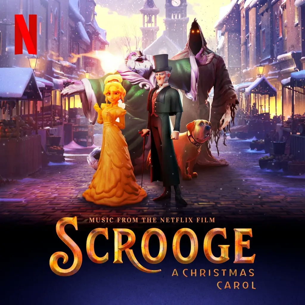 Album artwork for Scrooge A Christmas Carol (Music From The Netflix Film)  by Various Artists