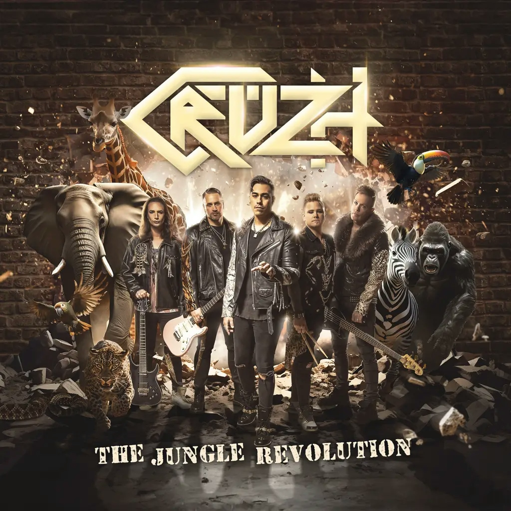 Album artwork for The Jungle Revolution by Cruzh