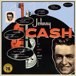 Album artwork for With His Hot and Blue Guitar (Sun Records 70th / Remastered 2022) by Johnny Cash