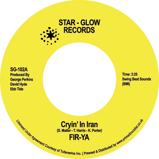 Album artwork for Crying In Iran / Keep On Tryin' by Fir-Ya