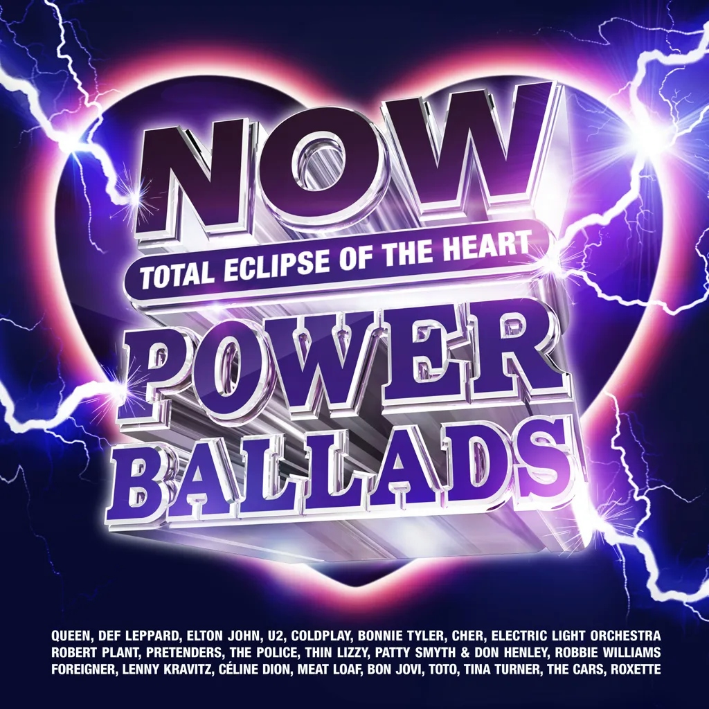 Album artwork for Now That's What I Call Power Ballads: Total Eclipse Of The Heart by Various