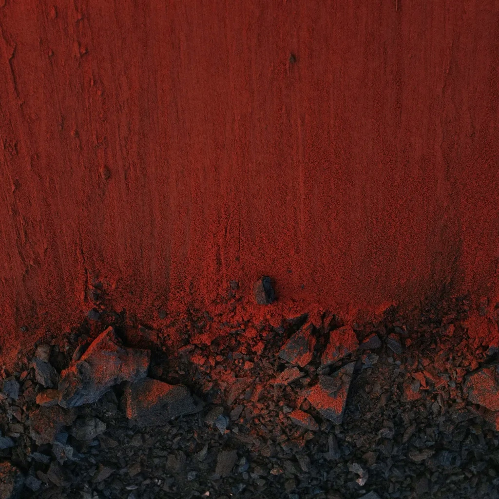 Album artwork for Black in Deep Red, 2014 by Moses Sumney