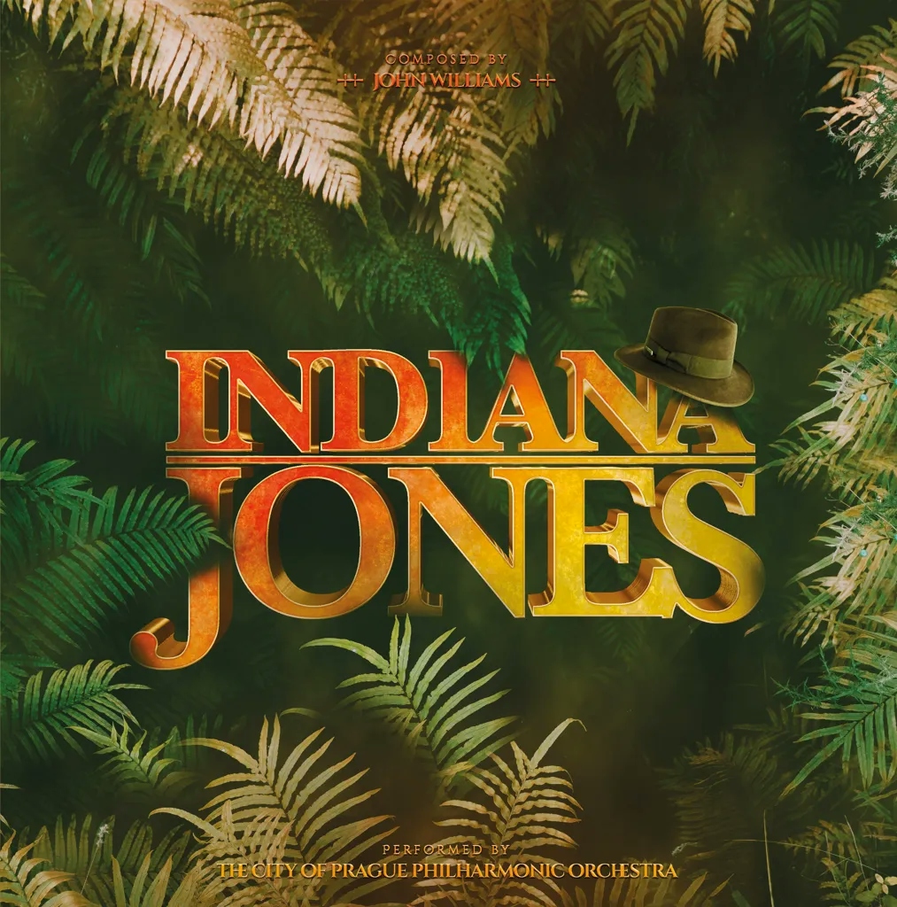 Album artwork for The Indiana Jones Trilogy by The City of Prague Philharmonic Orchestra