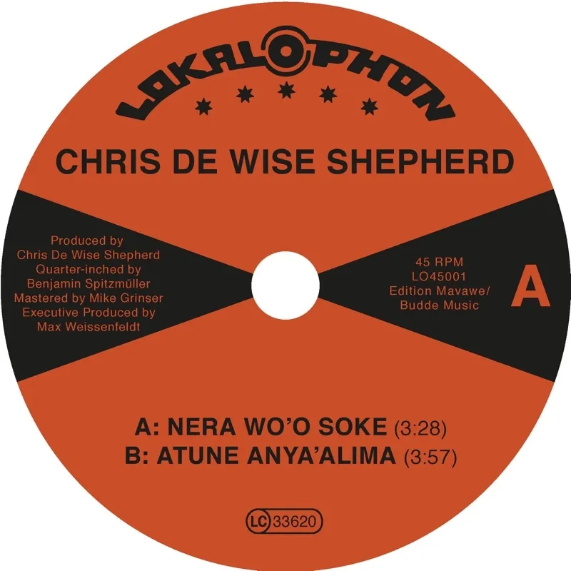 Album artwork for Nera Wo'o Soke by Chris De Wise Shepherd