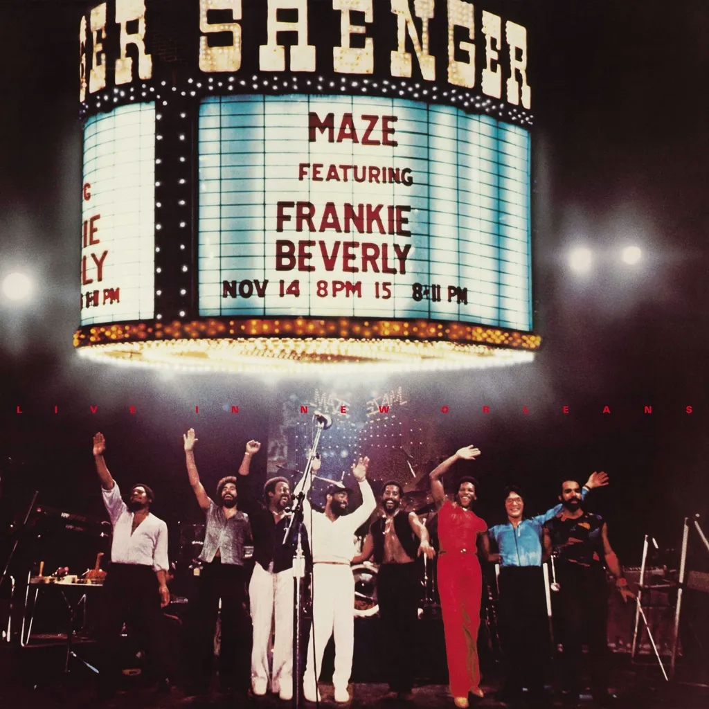 Album artwork for Live In New Orleans by Maze Featuring Frankie Beverly