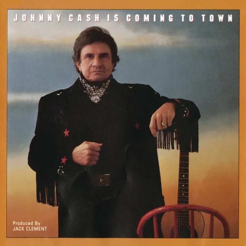 Album artwork for Johnny Cash is Coming to Town by Johnny Cash
